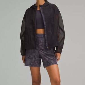 Lululemon NWT Team Canada Translucent Hooded Jacket Paris Olympics 2024